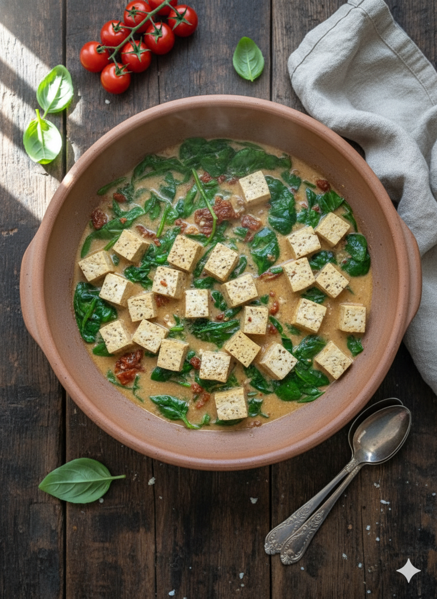 Kid-Friendly Vegan Crockpot “Chicken” (with Tofu)