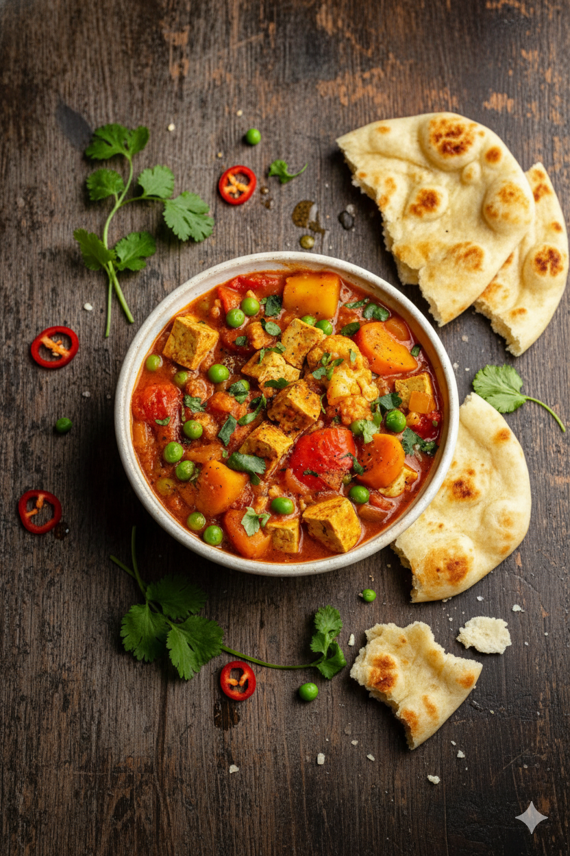 vegan slow cooker tofu tikka masala (1)