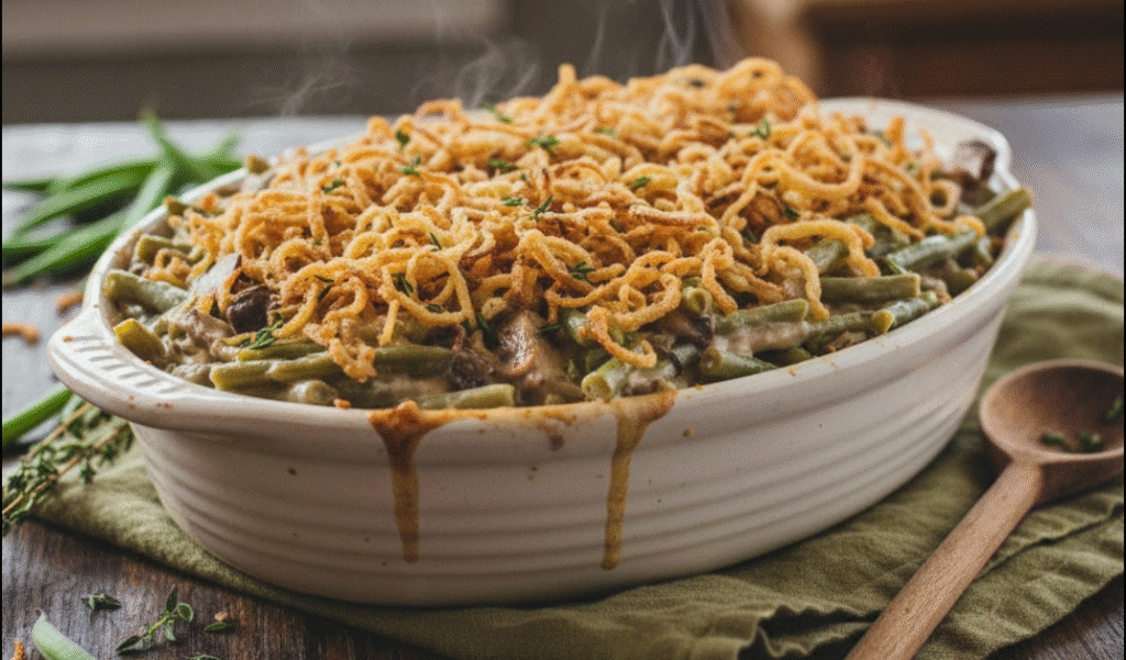 Vegan Green Bean Casserole