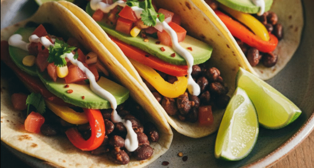 Assemble Loaded Vegan Tacos
