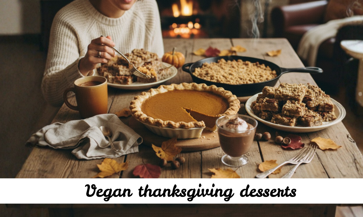 vegan thanksgiving desserts